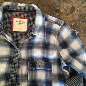 Plaid Abercrombie & Fitch Button-down Shirt